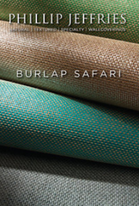 Phillip Jeffries Burlap Safari Wallpaper